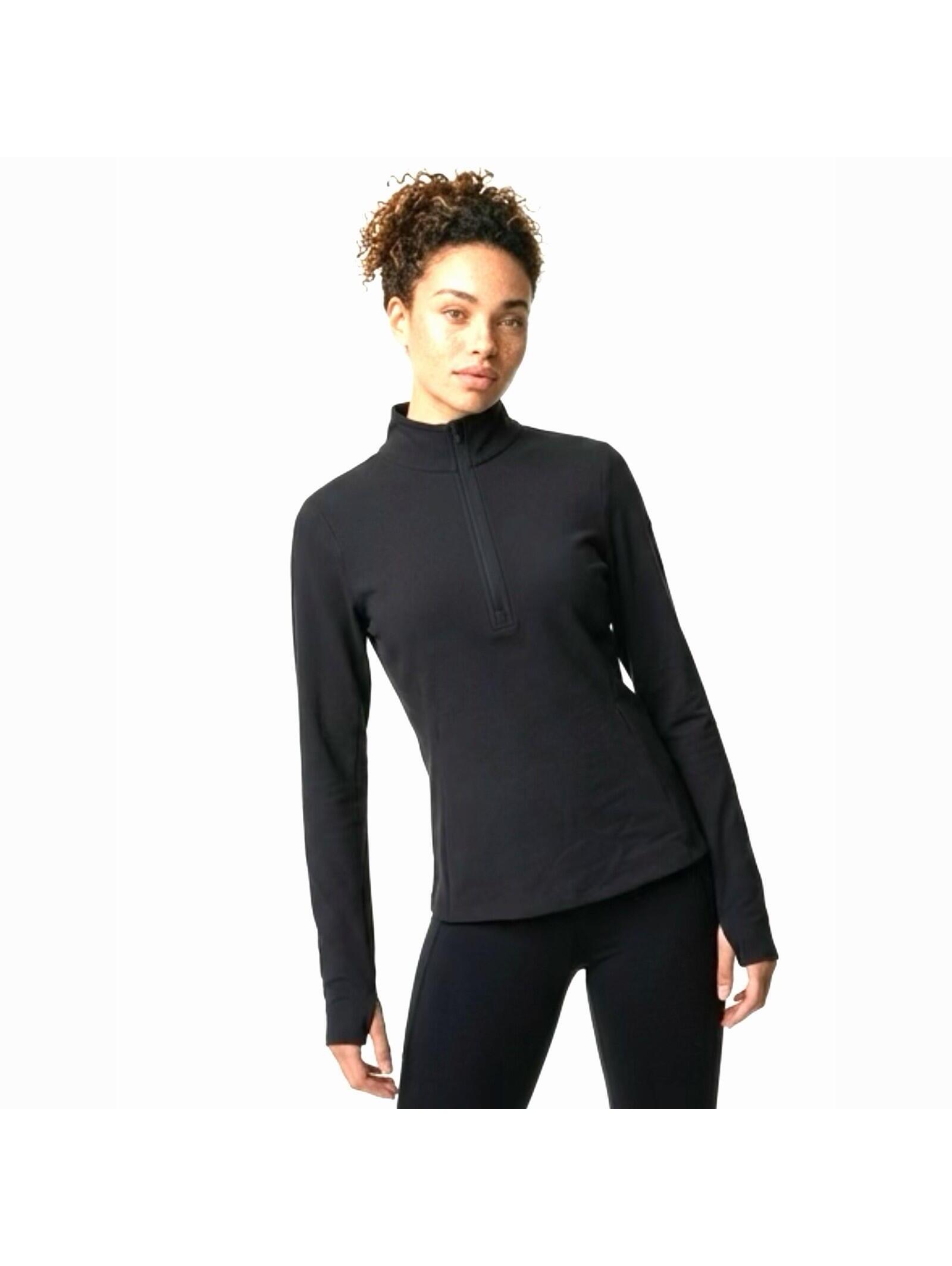 Alo Yoga Alosoft ½ Zip Rapid Pullover Dark Gray - Medium